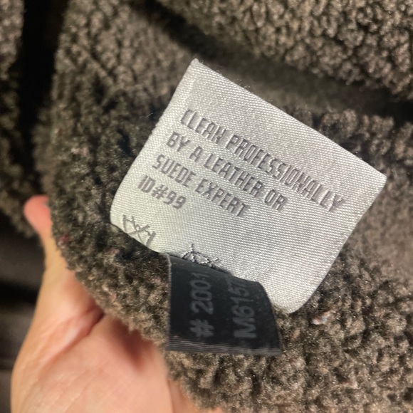 Wilsons Leather Dark Brown Suede Coat - Picture 6 of 9